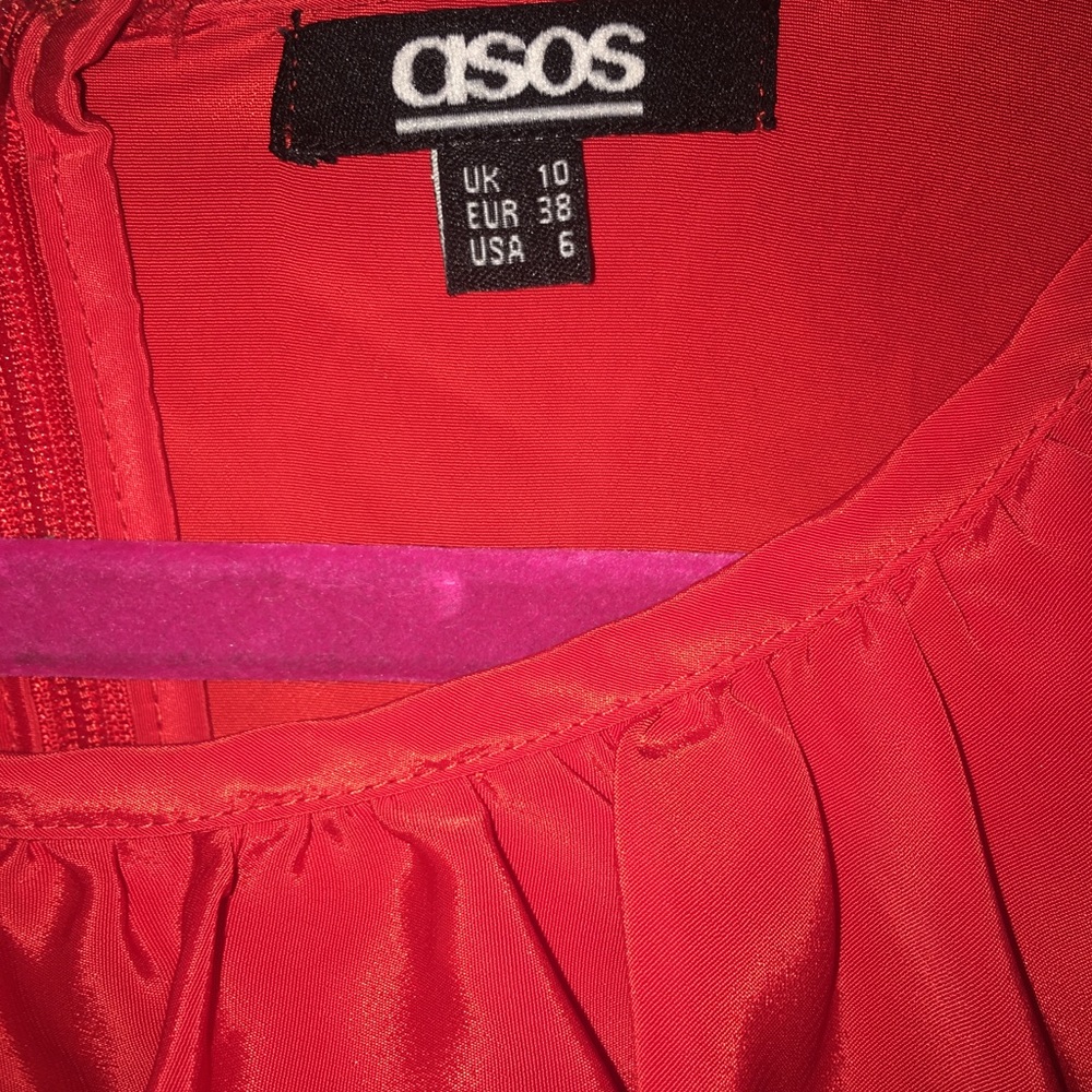 SCARLET RED DRESS BY ASOS - Picture 2 of 3